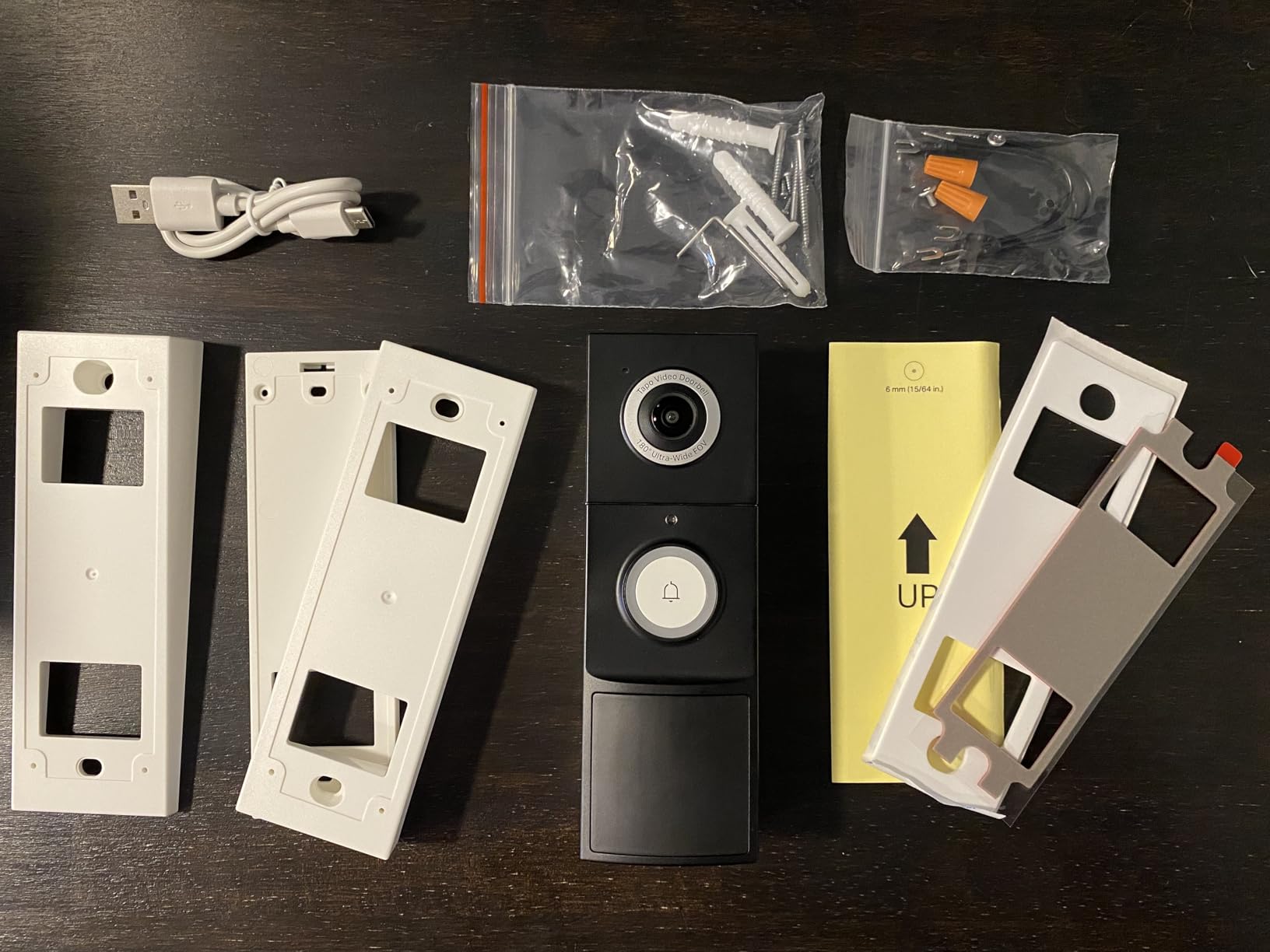 Tapo 2K Wireless Smart Video Doorbell with Chime - 160 Degree Ultra-Wide View, Person Detection, Ring Call, 2-Way Audio, Subscription-Free Local Storage/Optional Cloud, D210 customer photo 2
