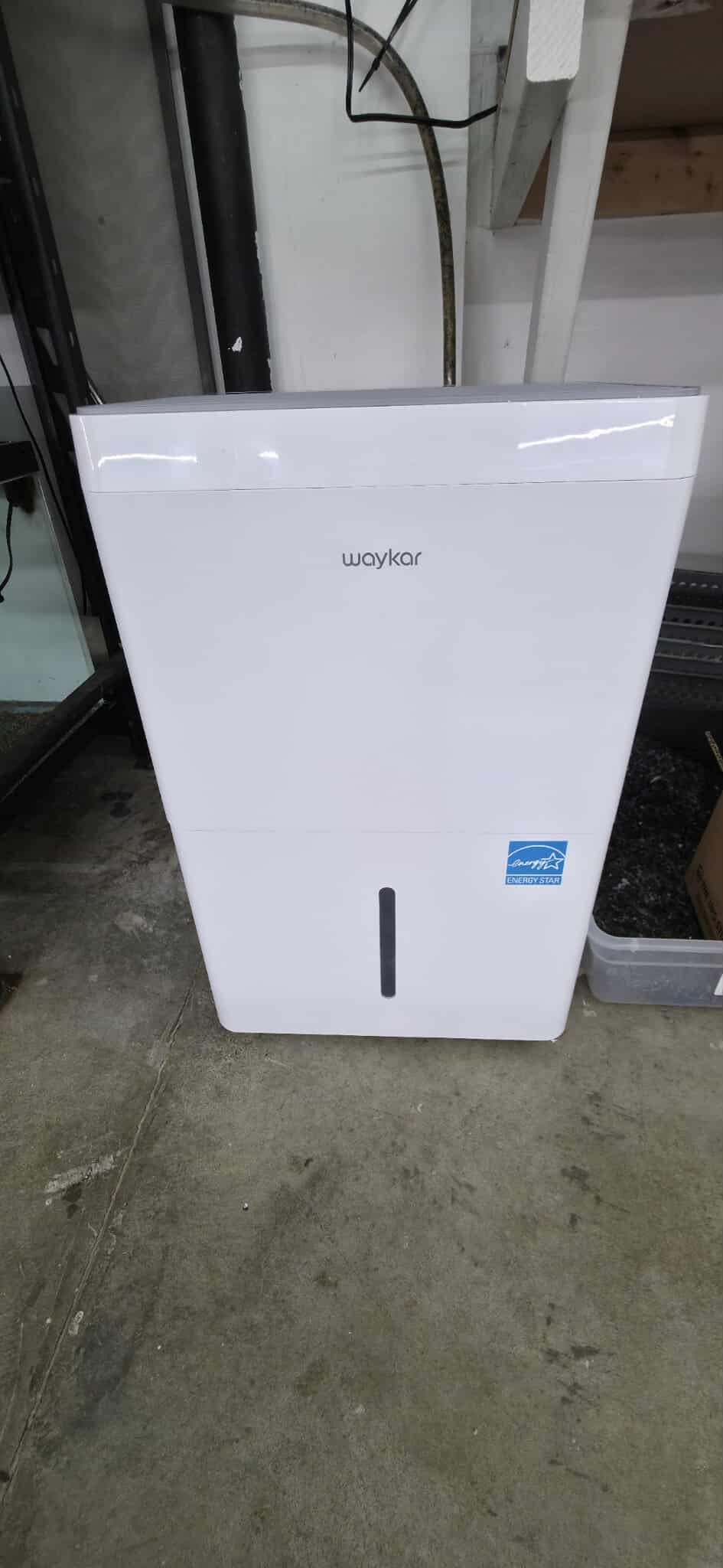 Waykar 150 Pint 2025 Energy Star Dehumidifier with Pump for Large Rooms up to 7,000 Sq. Ft. for Home, Basement, Commercial, Industrial, with Drain Hose & Tank, Auto Defrost, Smart Auto Comfort Mode customer photo 2