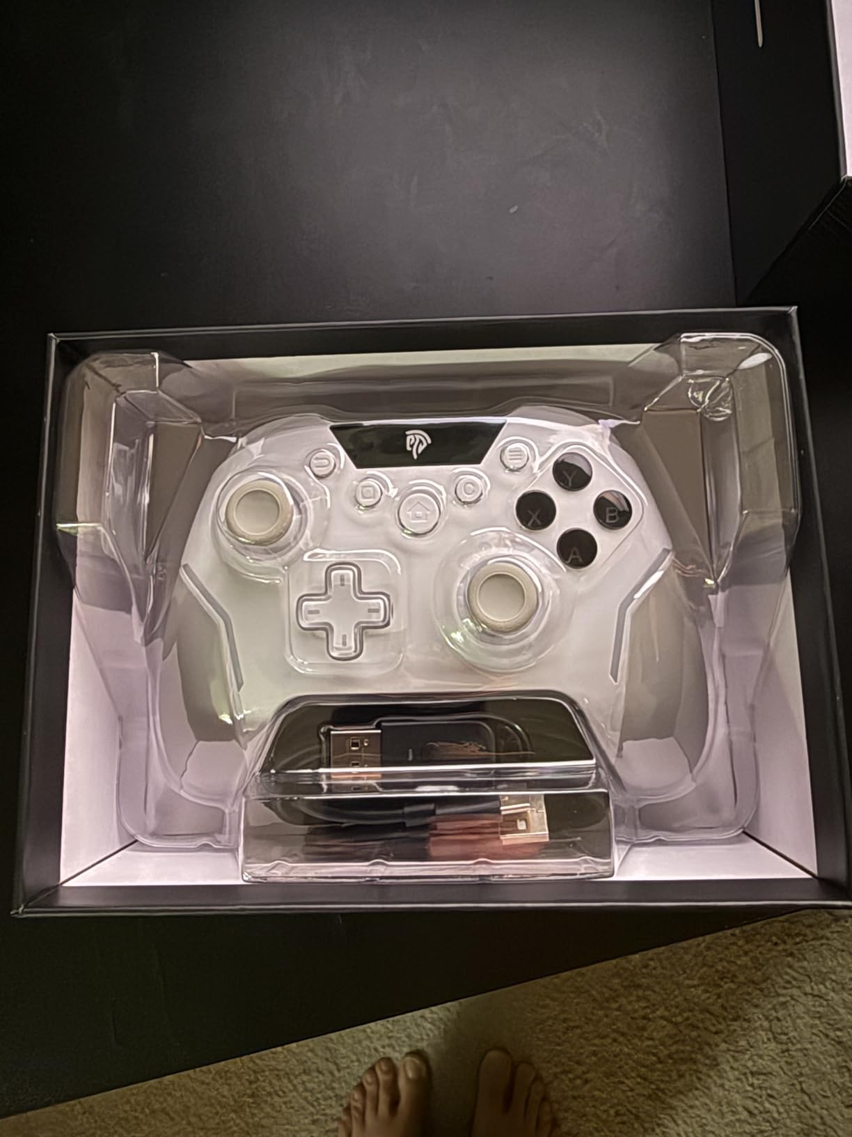 EasySMX X20 Wireless Gaming Controller with RGB Backlit, 2-Stage Hall Effect Stick, 1000Hz Polling Rate, 6-Axis Gyro on Multi-Platform, Mech Buttons customer photo 2