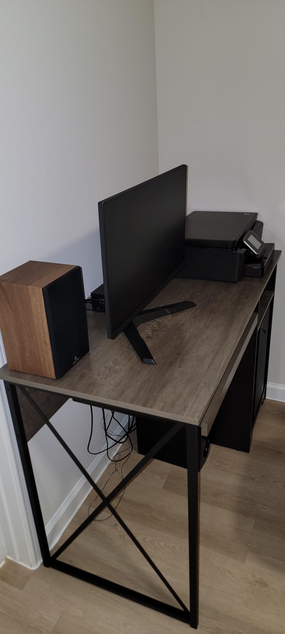 Bestier Gaming Desk with Power Outlets - 42