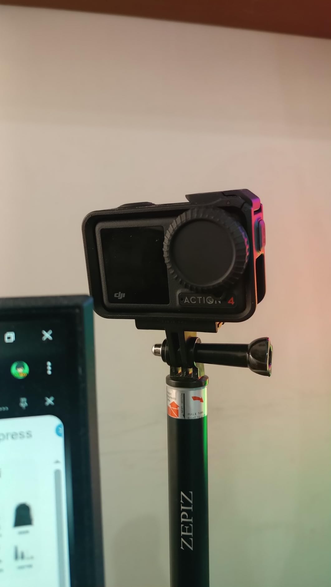 DJI Osmo Action 4 Essential Combo - Waterproof Action Camera with 1/1.3