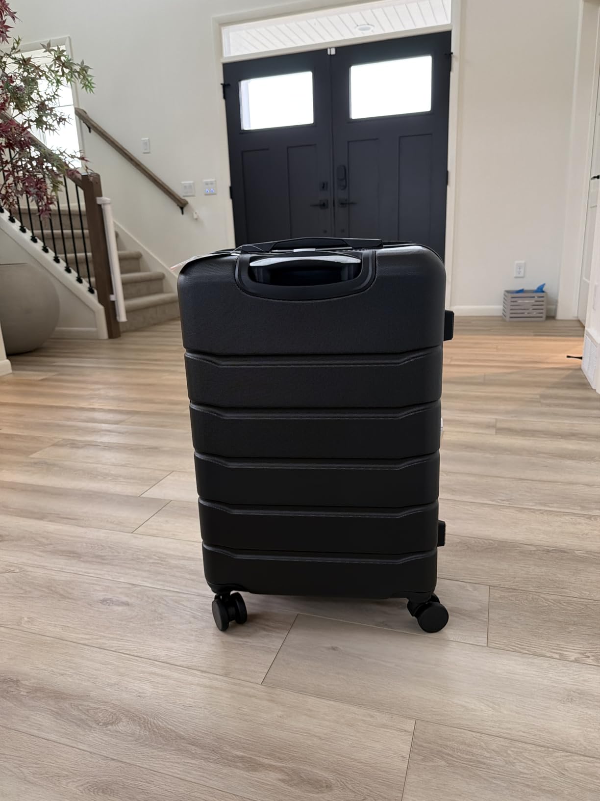 20 Inch Hardside Carry On Luggage, Suitcase with Double Spinner Wheels & TSA Lock, Hard Shell Suitcase, Expandable Rolling Lightweight Luggage, White customer photo 1