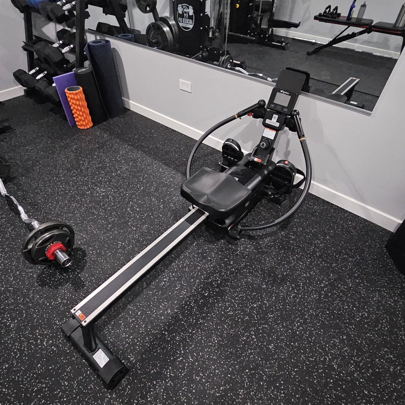 MERACH Sculls Rowing Machine with 16-Level Magnetic Resistance, Simulate Real Row, Ultra-Quiet Rower, MERACH App customer photo 2