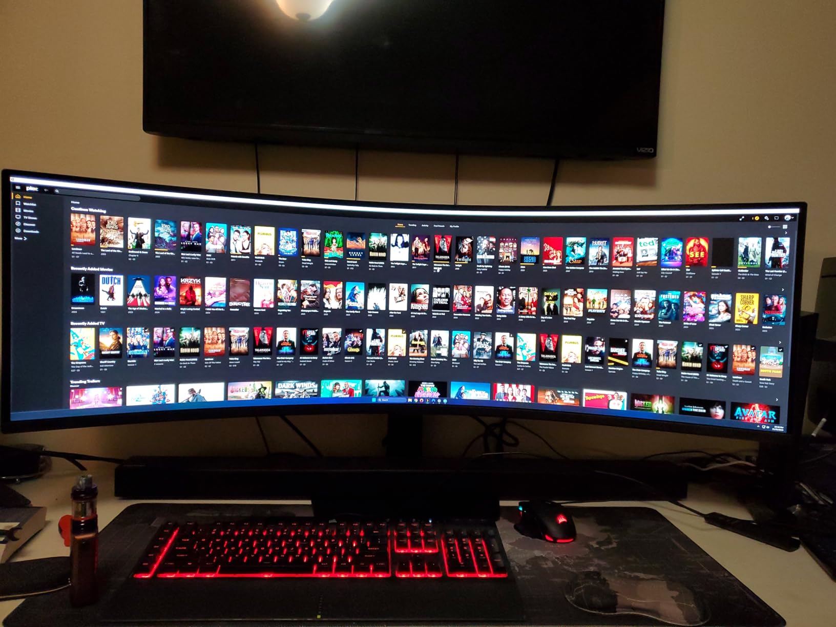 SAMSUNG 49-inch Odyssey G9 (G91F) DQHD, 144Hz, Curved Gaming Monitor, Ultra-Wide 32:9 Screen, DisplayHDR 600, AMD FreeSync™ Premium Pro, Ergonomic Stand, LS49FG910ENXZA, 2025 customer photo 2