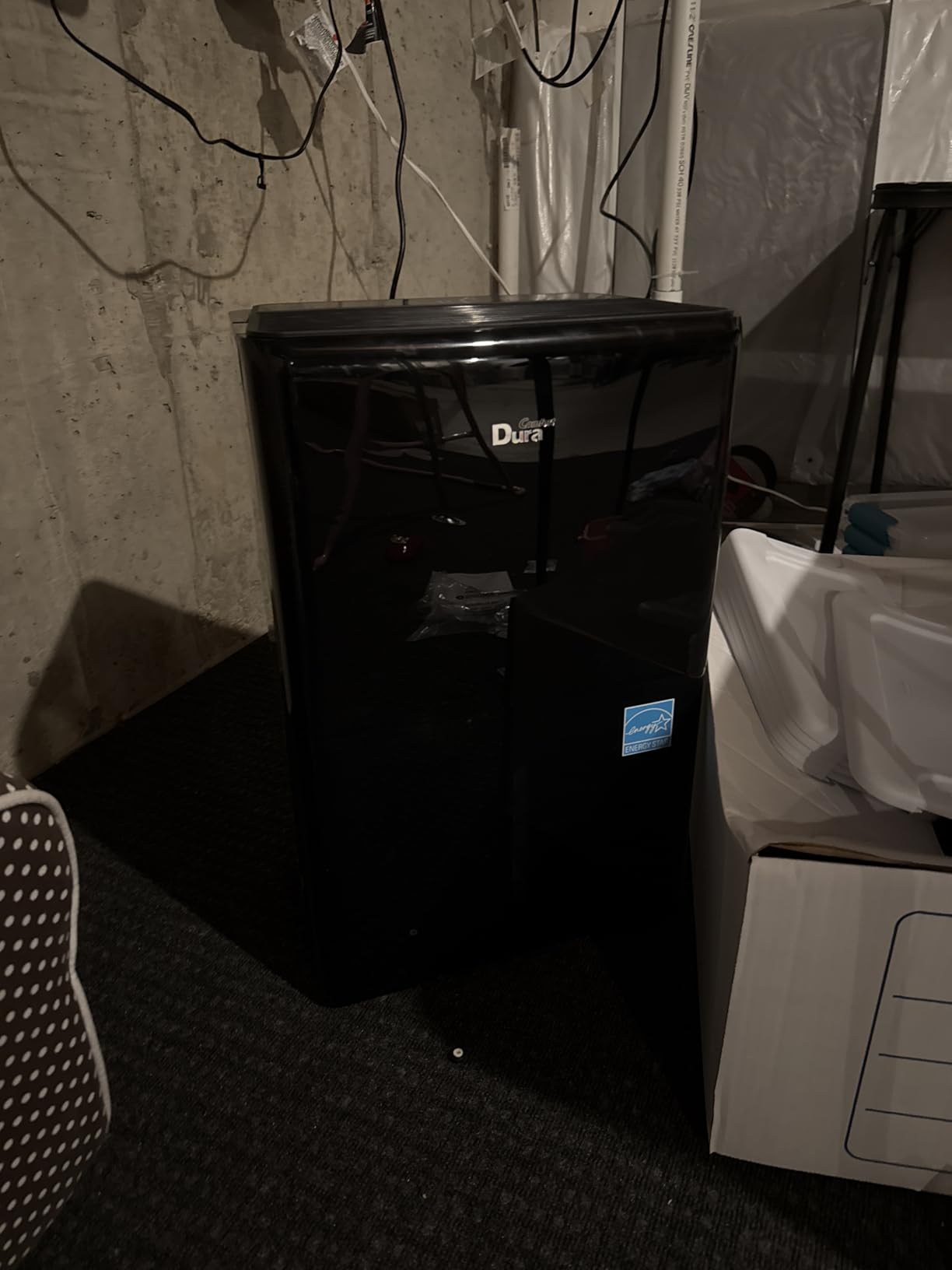 DuraComfort 50 Pint Dehumidifier, Built-in Pump, 4500 Sq Ft Coverage, Energy Star, Black customer photo 2