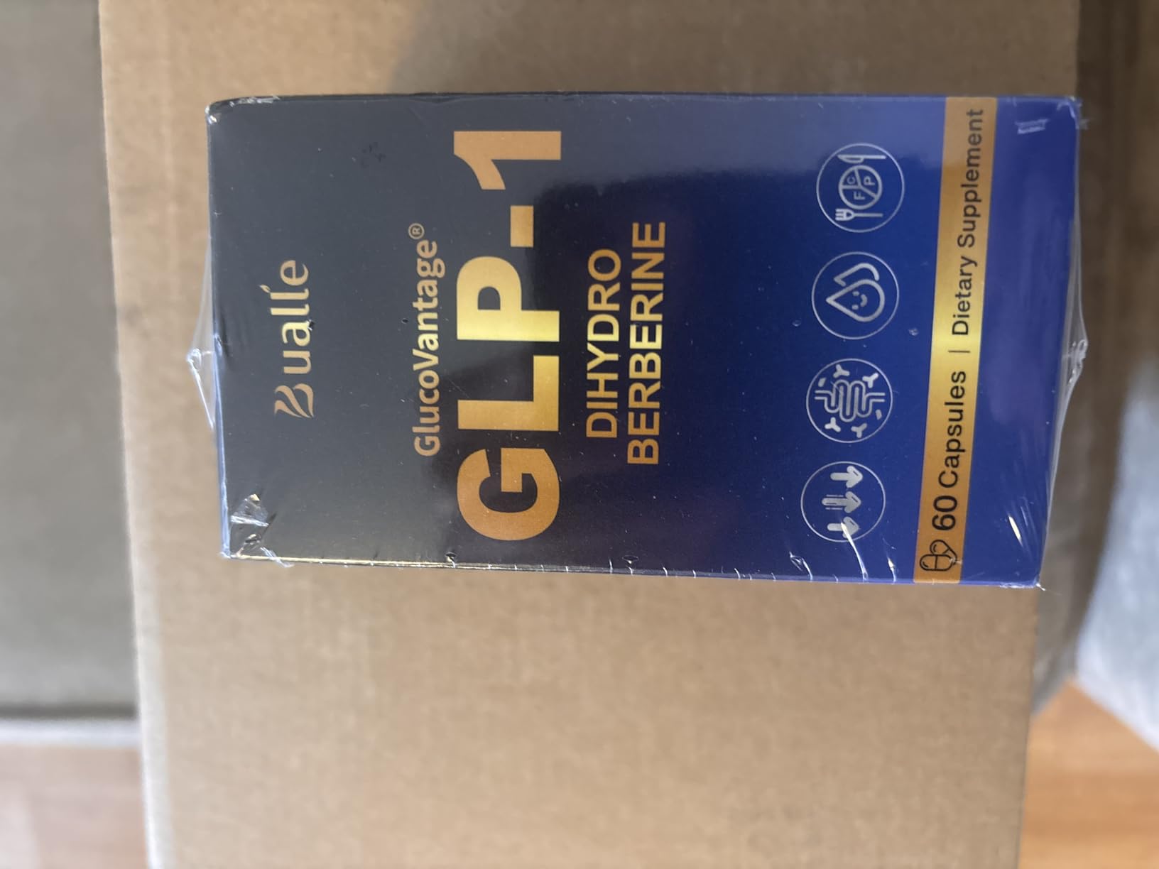 Support GLP-1 Supplement Weight Loss | GlucoVantage® Dihydroberberine + Akkermansia Probiotic | Super Berberine with Ceylon Cinnamon for 5X Bioactive Appetite, Metabolic, Gut & GLP 1 Weight Loss, 60ct customer photo 1