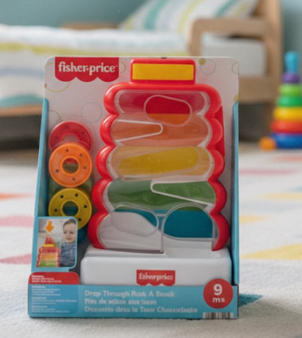 Baby & Toddler Toy Drop Through Rock-a-Stack customer photo 2