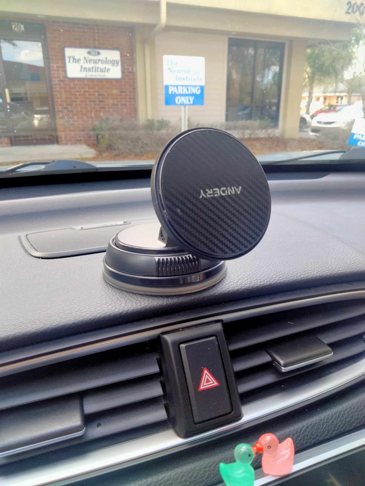 ANDERY Only for iPhone Magsafe Car Mount Charger [15W Wireless Charging] customer photo 1