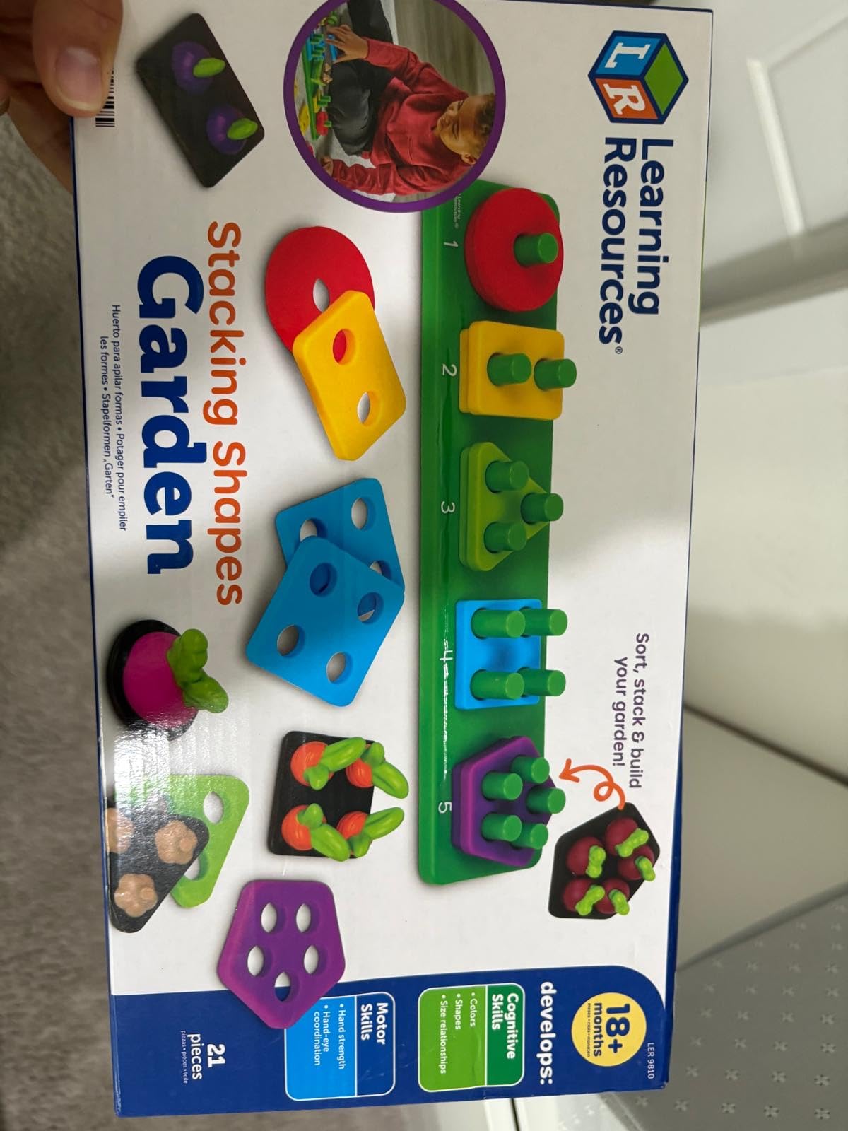 Stacking Shapes Garden, Fine Motor Skills customer photo 1