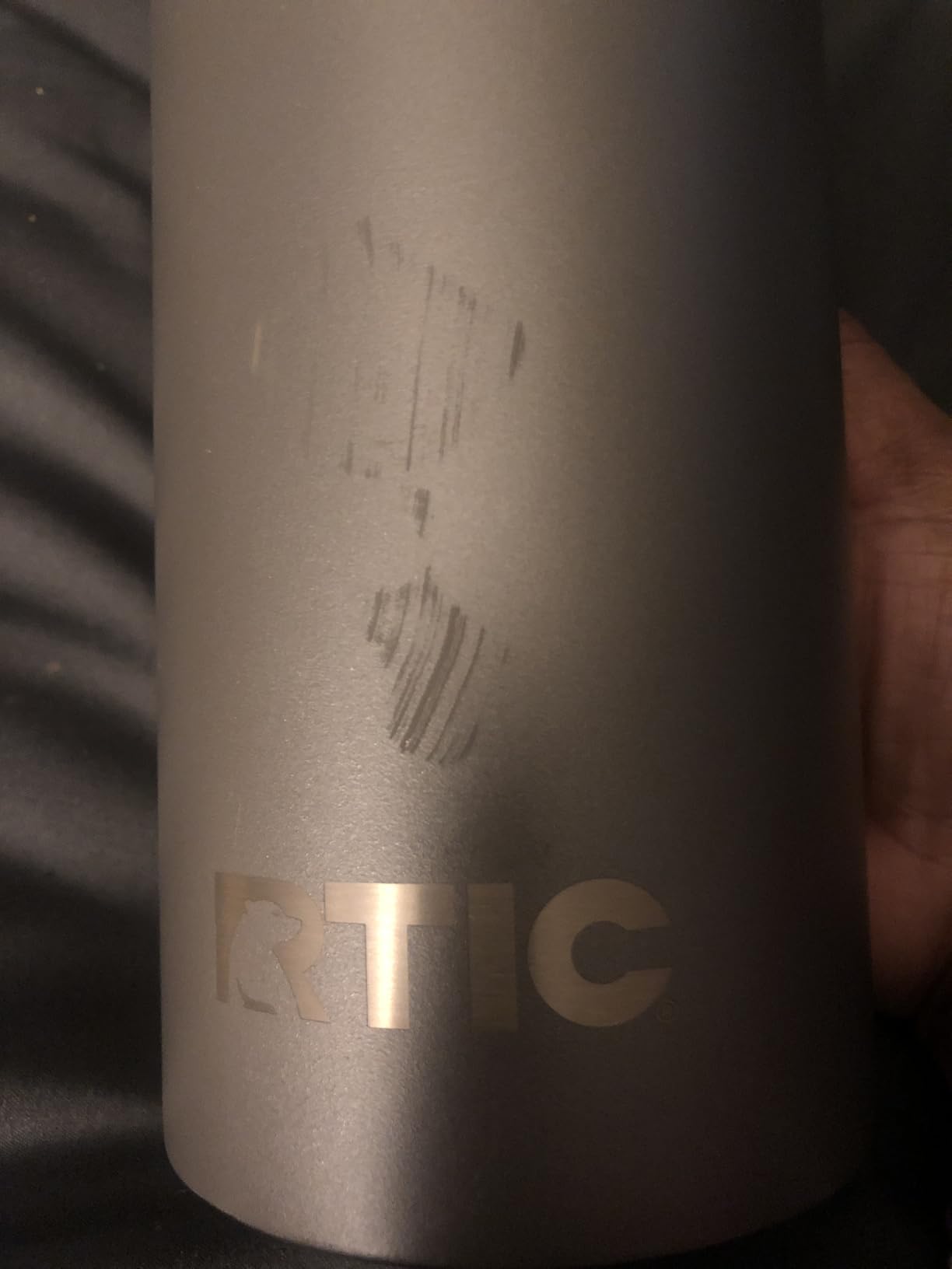 RTIC 32oz Outback Water Bottle, Ceramic Lined, Insulated, Stainless Steel, Double Wall Vacuum-Insulation, Leak-Proof Lid, BPA-Free Water Flask Hiking, Running, Sports, Outdoor, Starry Night customer photo 1