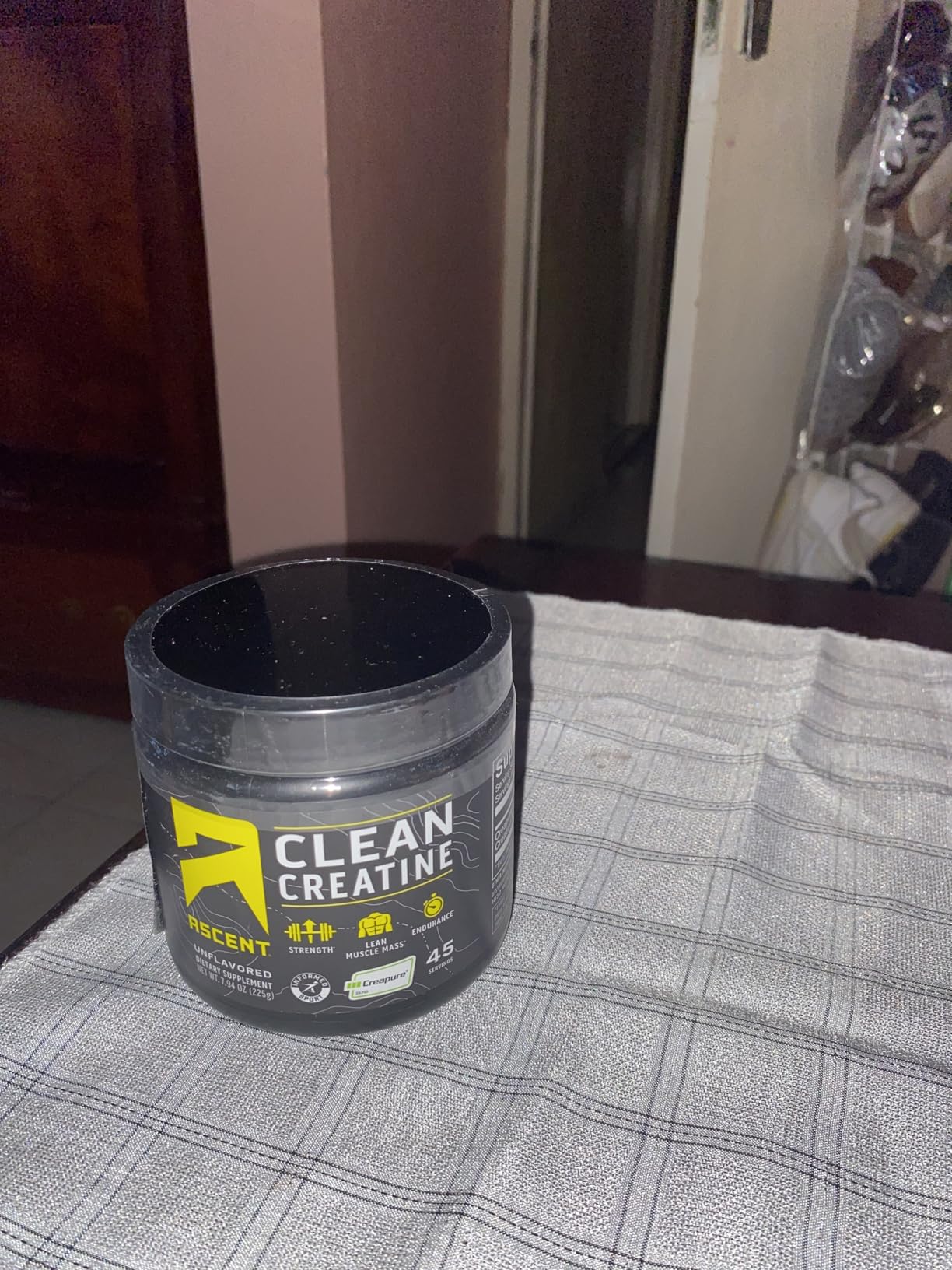 Ascent Clean Creatine Monohydrate Powder - 5G Per Serving, Creapure Creatine Supplement - Unflavored, 100 Servings customer photo 1