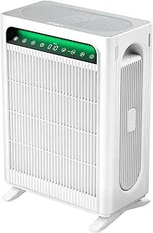 KNKA Air Purifier for Home Bedroom Large Room Up to 1,695 Ft² in 1 Hr, HEPA Air Cleaner with Washable Pre-Filter, AQI Display, ECO Mode, Sleep Mode, Pet Mode for Pets, Dust, Pollen, APH4000 customer photo 1