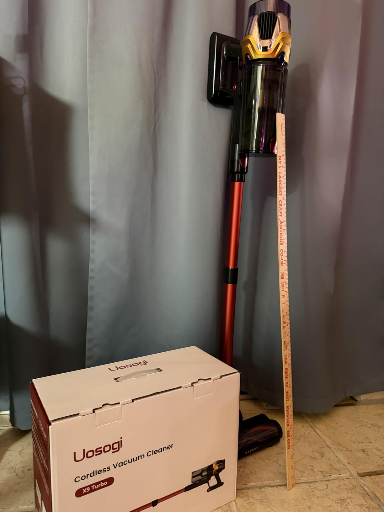 Cordless Vacuum Cleaner, Upgraded 55KPA 650W 70Mins Stick Vacuum with Hurricane Mode, Self-Standing, Touch Screen, 1.8L Dust Cup, Anti-tangle Wireless Vacumm, Vacuum Cleaners for Home/Pet Hair/Carpets customer photo 2