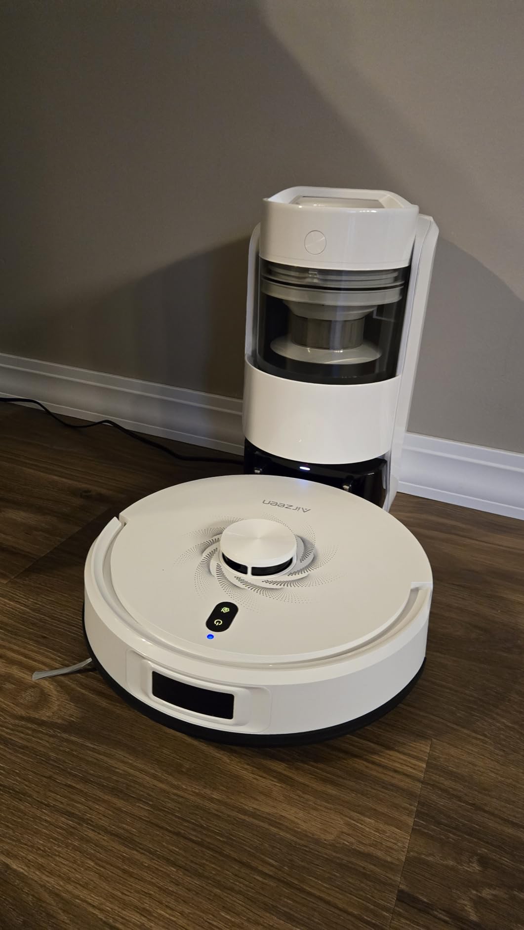 Robot Vacuum and Mop, Upgraded Bagless Robot Vacuum Cleaner with Self-Emptying, 6000Pa Robotic Vacuum with LiDAR Navigation, Smart Mapping, Schedule, App/Alexa Control for Carpet/Pet Hair, Q20 Ultra customer photo 2