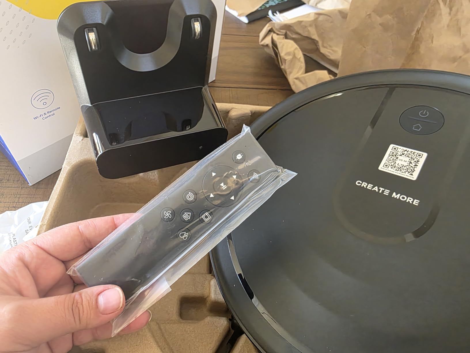 Bagotte Robot Vacuum and Mop Combo, Robotic Vacuum with 5000Pa, Schedule, 4 in 1 Robotic Vacuum Cleaner, Quiet Slim, Self-Charging, Wi-Fi/Voice/App, Perfect for Pet/Hard Floors,/Carpet customer photo 1