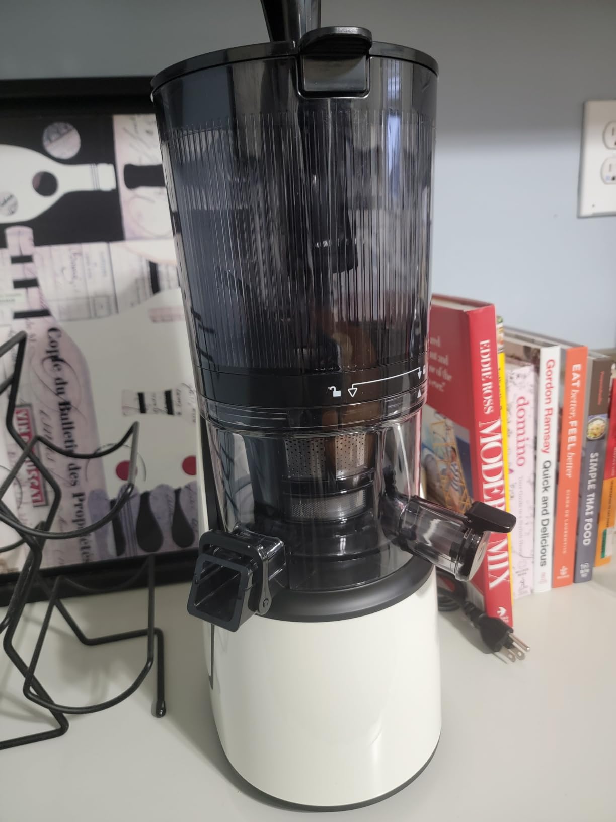 EanOruus Juicer Machines, 3-in-1 Cold Press Juicer with 6.5