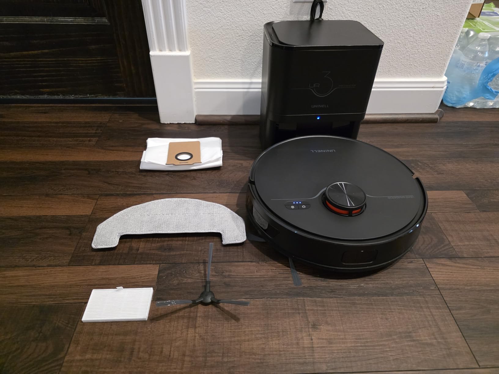 Robot Vacuum and Mop Combo with Self-Emptying, Robotic Vacuum Cleaner 7000Pa & LiDAR Navigation, 180 Mins, 90 Days Capacity, Home Mapping, for Pet Hair/Hard Floors/Carpets, App/Alexa Control customer photo 1