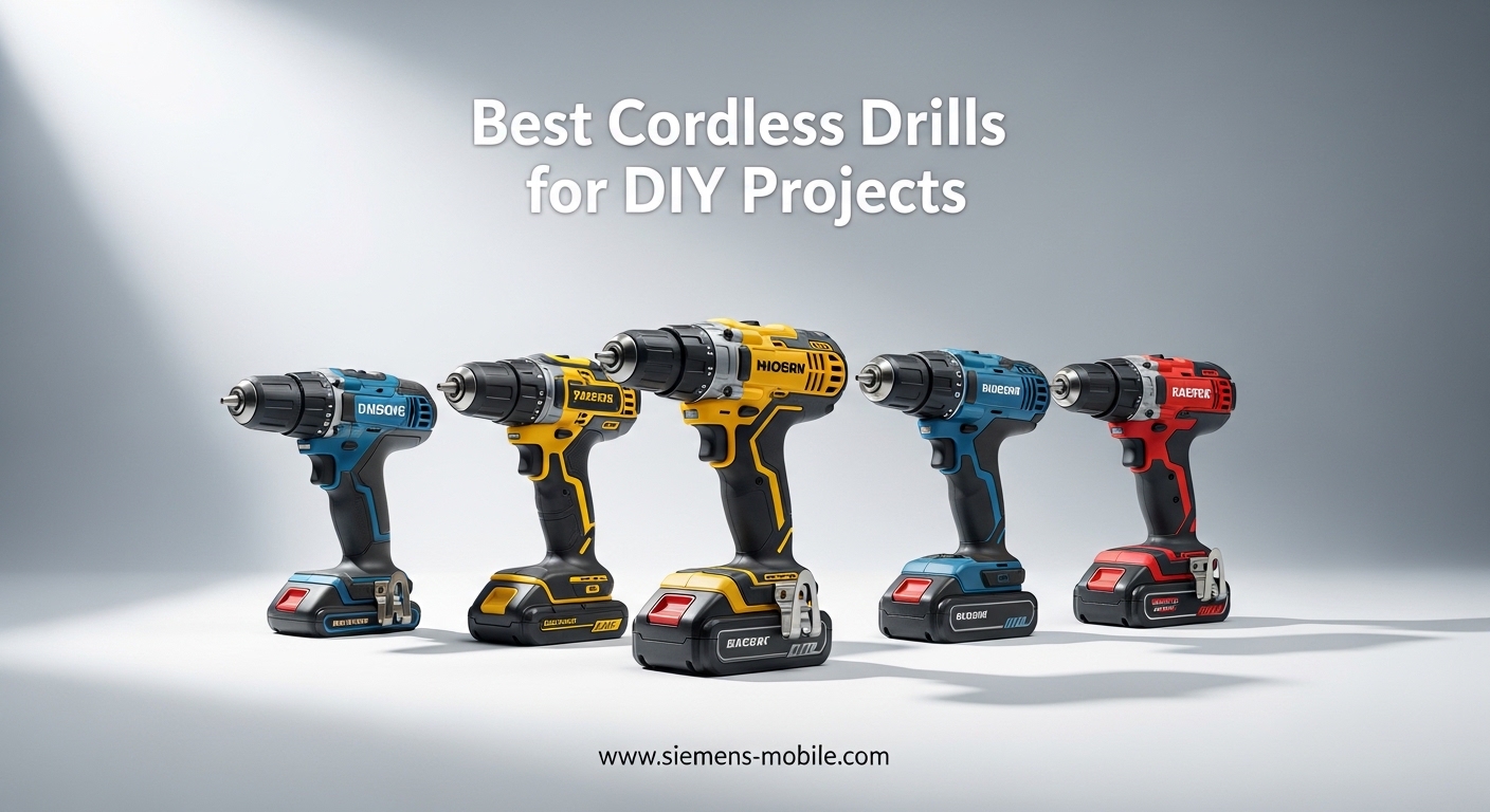 Best Cordless Drills for DIY Projects