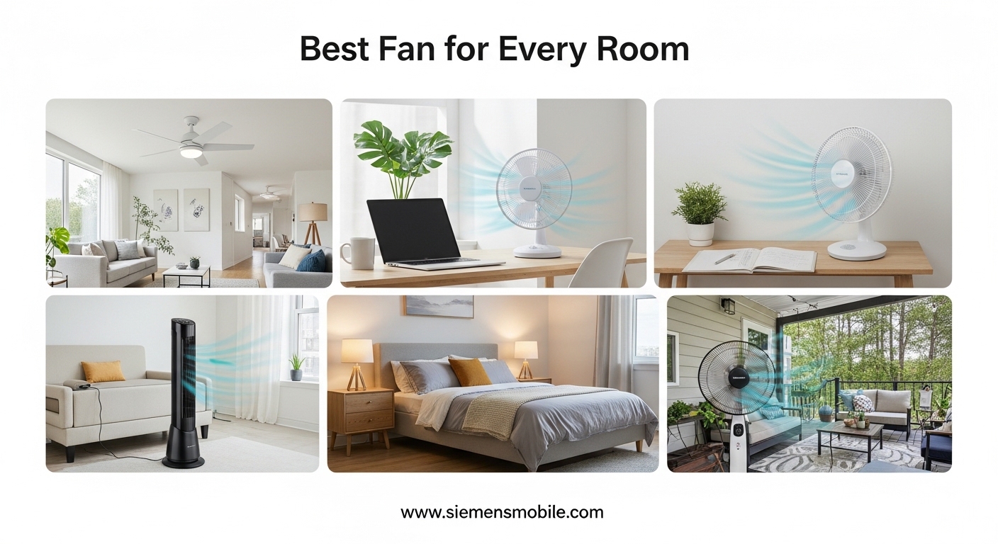 Best Fan for Every Room