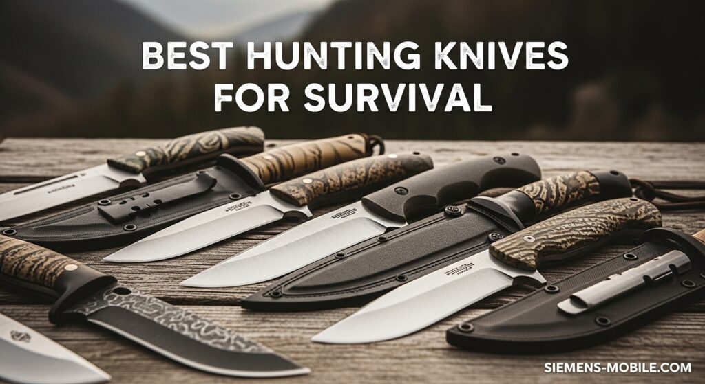 Best Hunting Knives for Survival