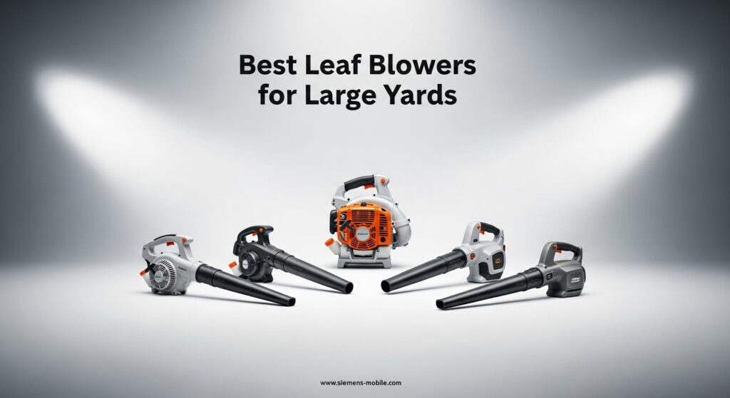 Best Leaf Blowers for Large Yards