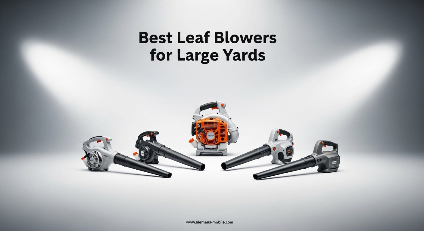 Best Leaf Blowers for Large Yards