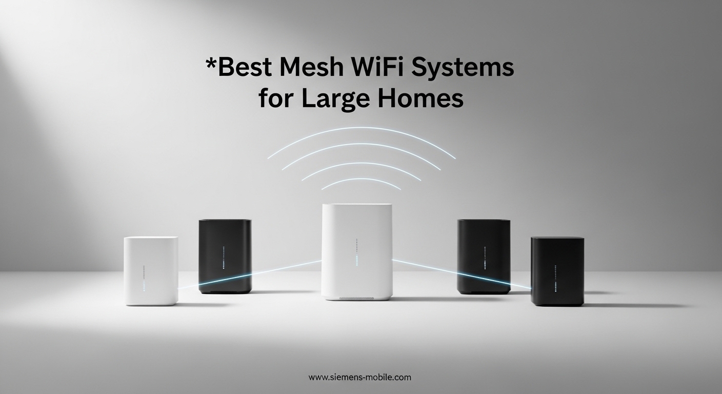 Best Mesh WiFi Systems for Large Homes