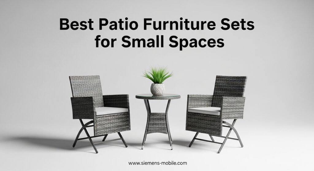 Best Patio Furniture Sets for Small Spaces