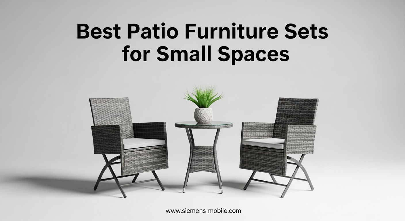 Best Patio Furniture Sets for Small Spaces