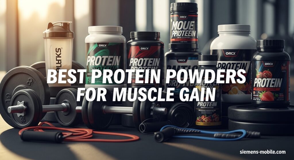 Best Protein Powders for Muscle Gain