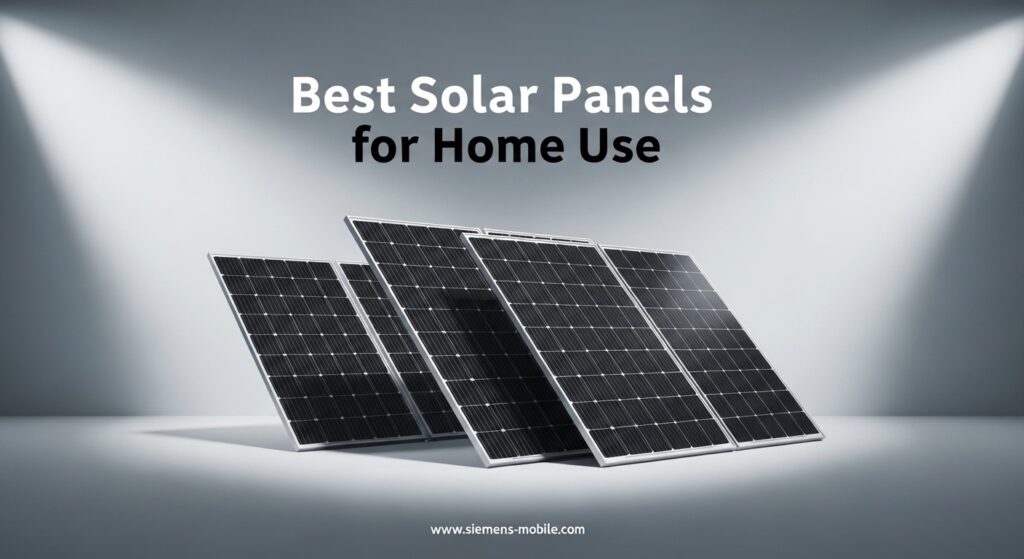Best Solar Panels for Home Use