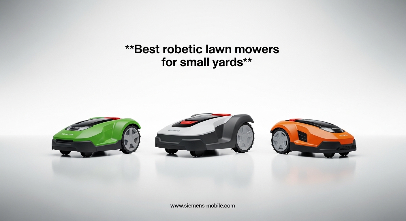 Best robotic lawn mowers for small yards