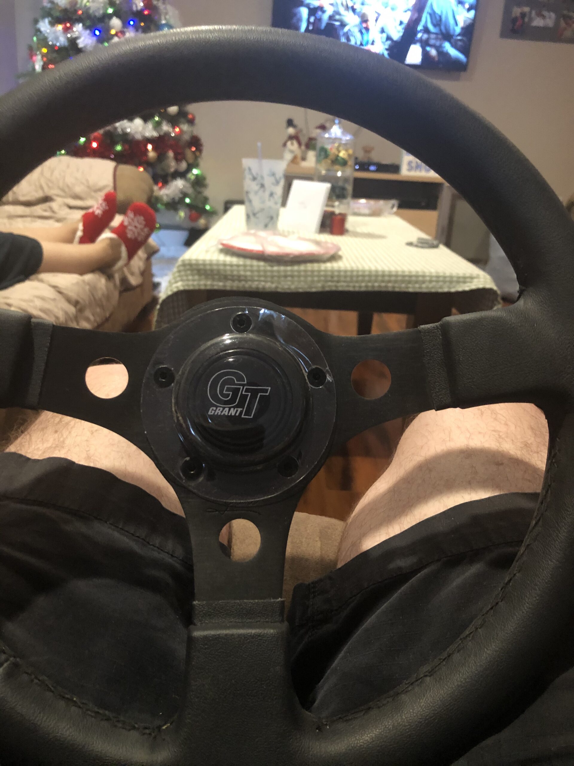 Grant 773 Formula GT Steering Wheel, black, 13 inches customer photo 1