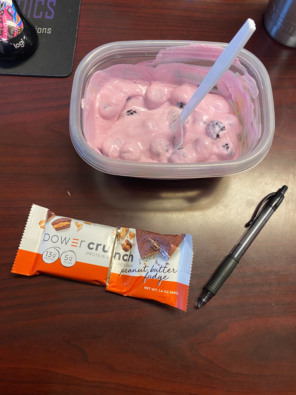 Power Crunch Protein Wafer Bars, High Protein Snacks with Delicious Taste, Peanut Butter Fudge, 1.4 Ounce (12 Count) customer photo 2