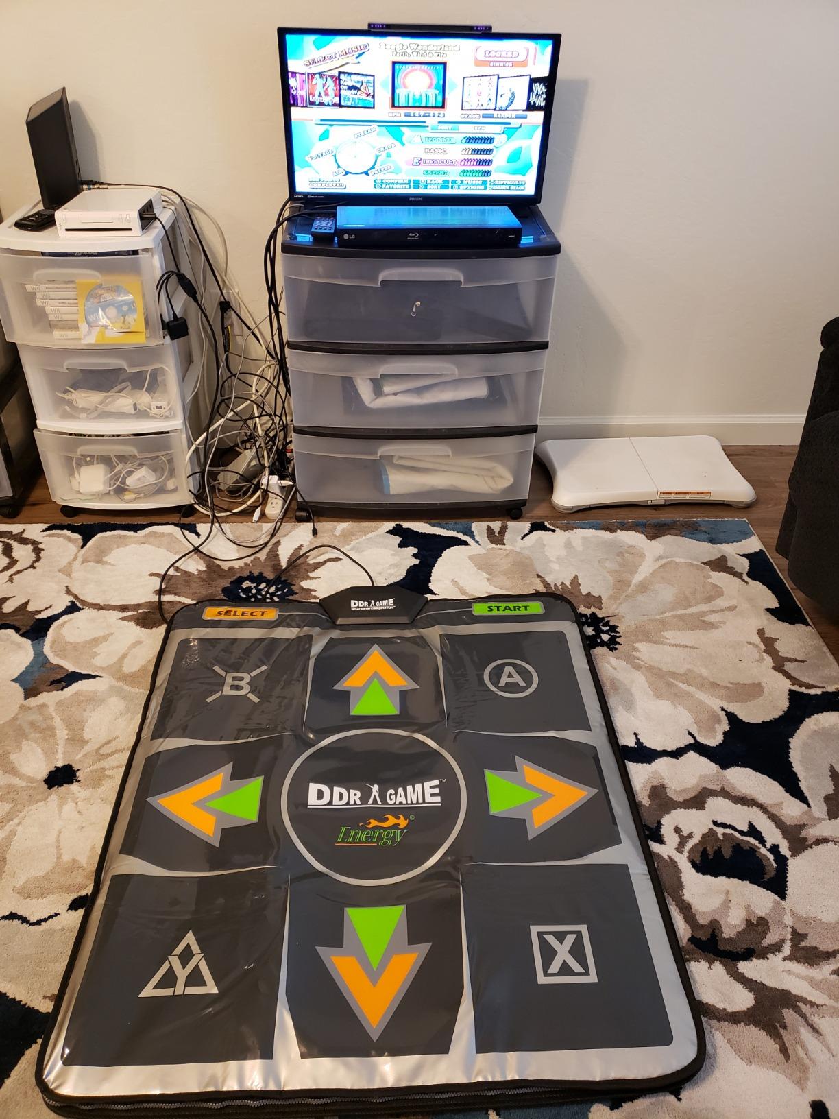 Dance Dance Revolution Energy HD 1 inch Foam Deluxe Dance Pad for PS PS2 Wii Xbox PC DDR Game customer photo 2
