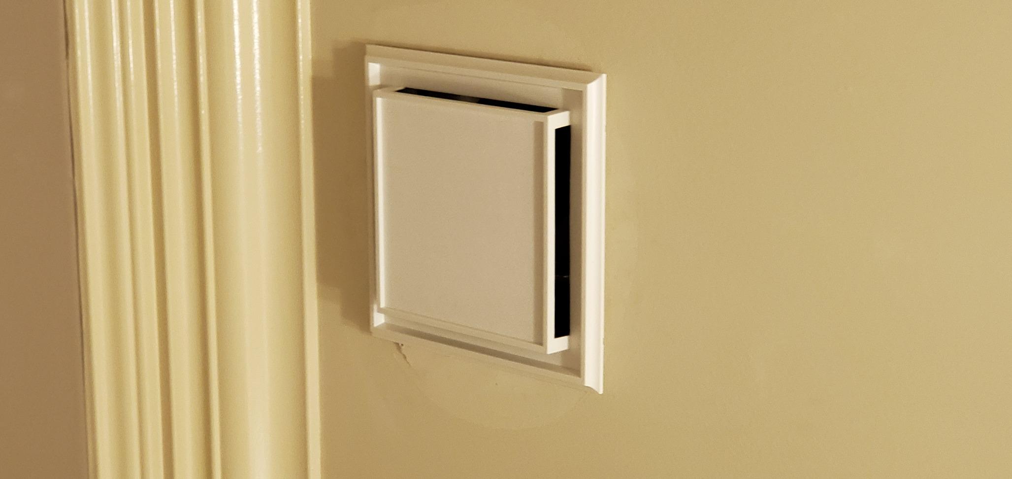 Broan-Nutone 682 Duct-Free Ventilation Fan, White Square Ceiling or Wall Exhaust Fan with Plastic Grille customer photo 2