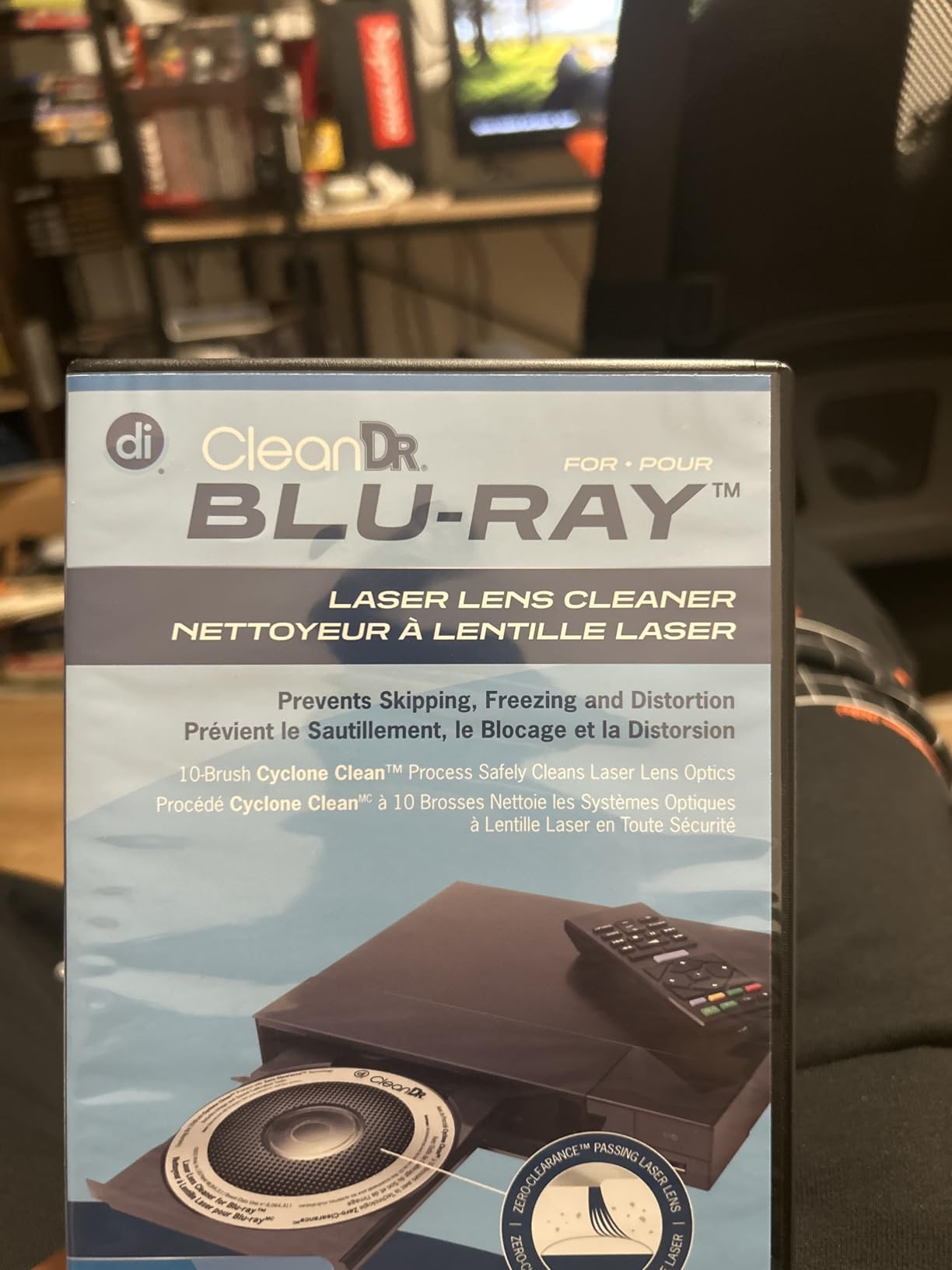 Allsop Digital Innovations CleanDr for Blu-Ray Laser Lens Cleaner for Blu-Ray/DVD / PS3 / PS4 / Xbox/Xbox 360 / Xbox ONE customer photo 2