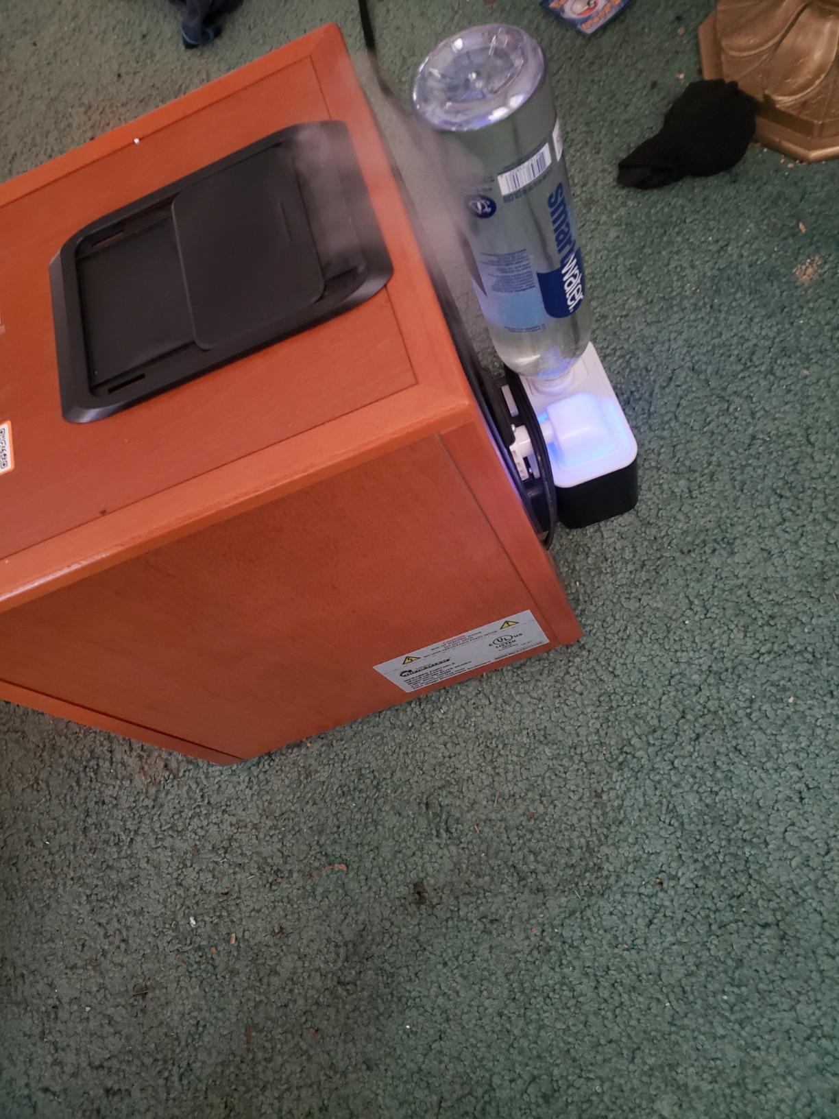 DR. INFRARED HEATER DR-998, 1500W, Advanced Dual Heating System with Humidifier and Remote Control, Cherry, Standard customer photo 2