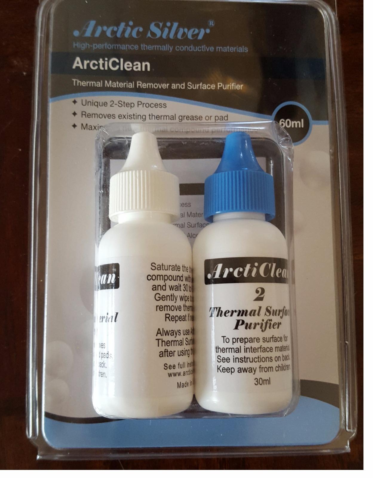 Arctic Silver Arcticlean Thermal Cooling Material Remover and Surface Purifier (ACN-60ML) customer photo 1