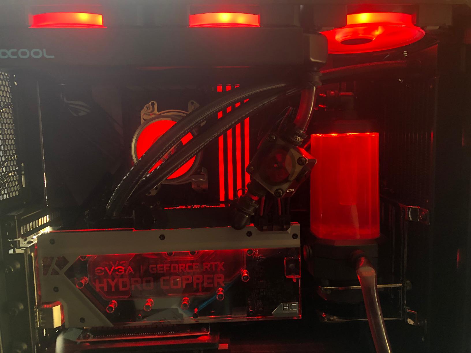 PrimoChill Ice - Computer WaterCooling Coolant, Fill and Forget, Low Viscosity, Low Chemical Content, Full Protection, Proudly Made in The USA (32oz/.9L) - Transparent - UV Purple customer photo 2