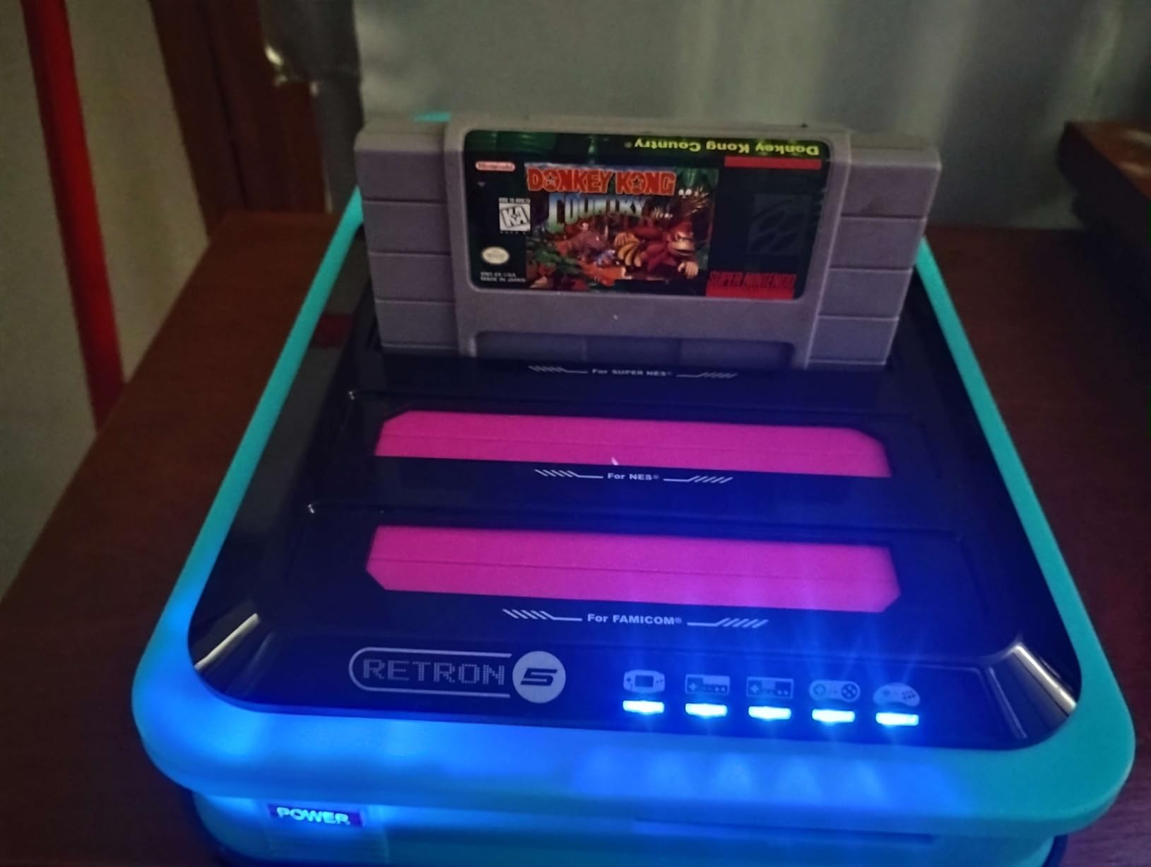 Hyperkin RetroN 5: HD Gaming Console for Game Boy Advance/ Game Boy Color/ Game Boy/ Super NES/ NES/ Super Famicom/ Famicom/ Genesis/ Mega Drive/ Sega Master System (Black) customer photo 1