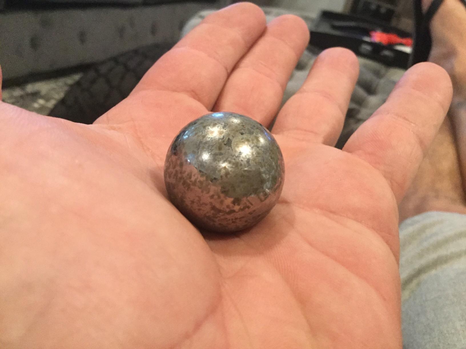 BC Precision 3 Pack 1-1/16 Inch Pinball Machine Balls, Mirror Finish, Chrome Steel Pinball Replacement Balls, Tournament Grade G25 customer photo 1