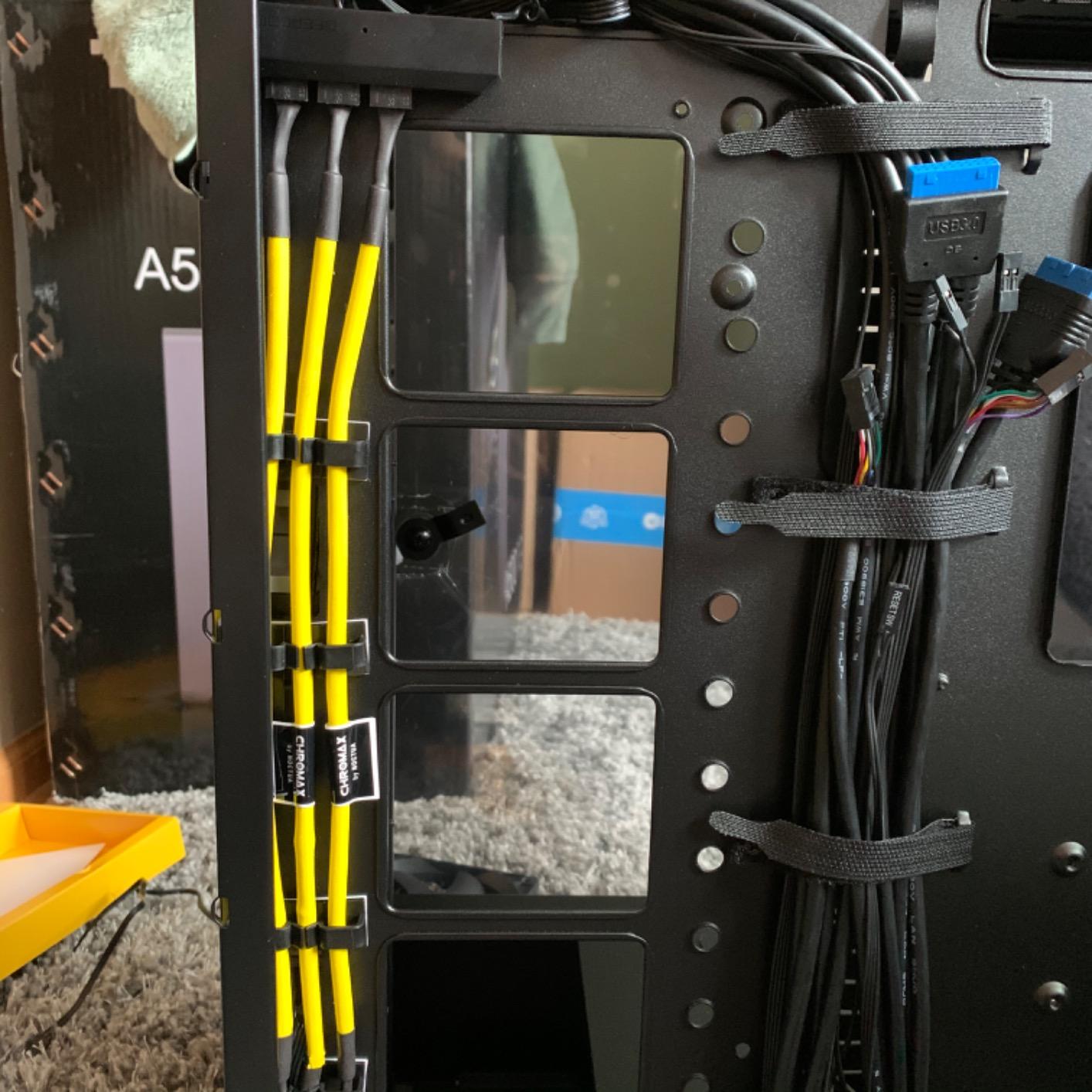 Noctua NA-SEC1, 4-Pin Extension Cables (30cm, Black) customer photo 2