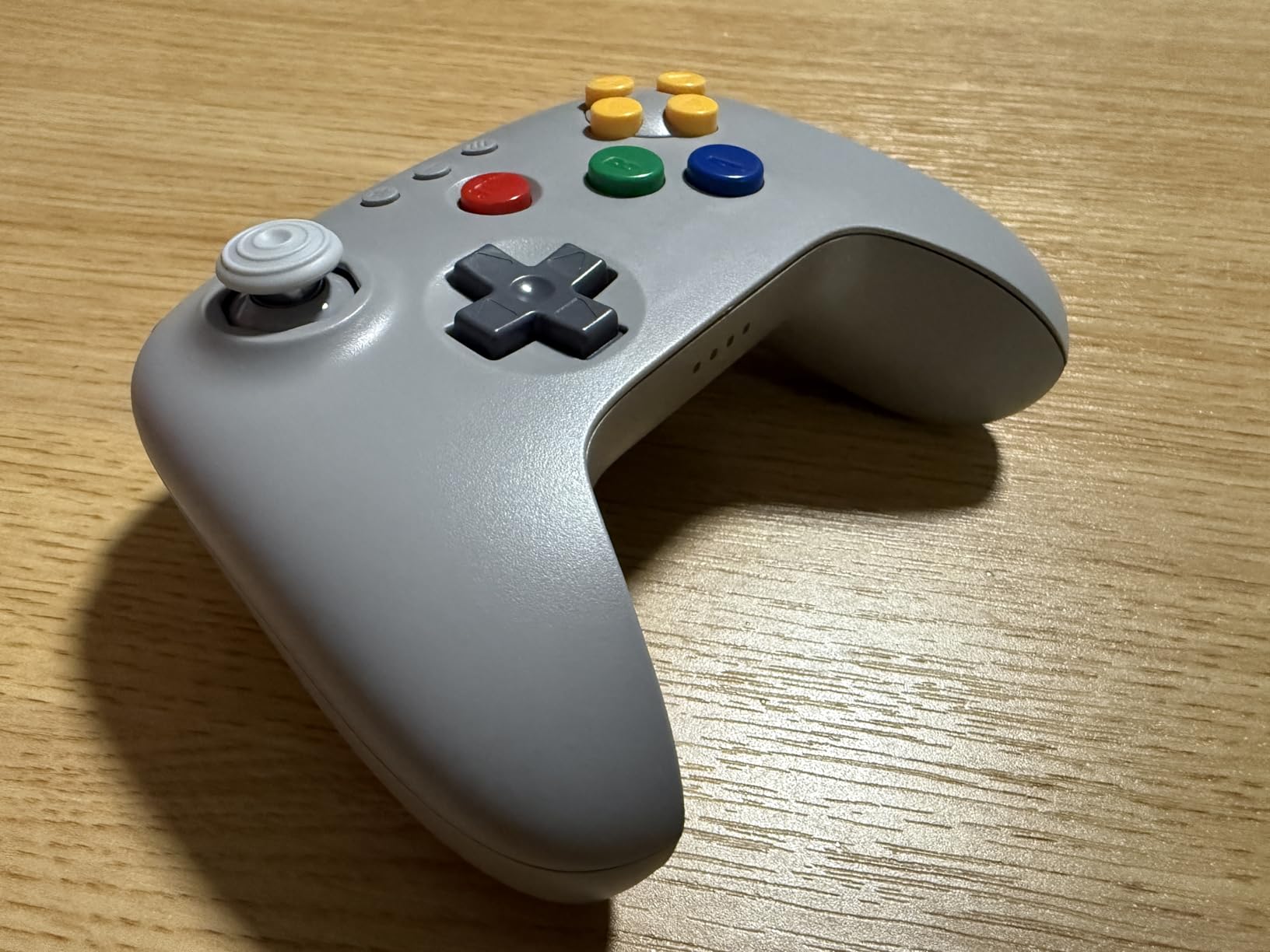 8BitDo 64 Bluetooth Controller for Analogue 3D, Switch, Switch 2, Windows, and Android (Grey) customer photo 1