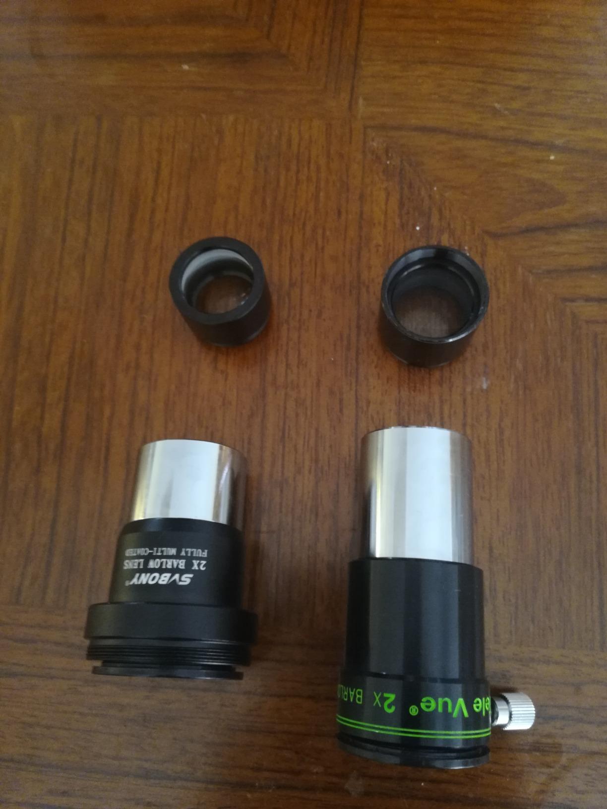 SVBONY Telescope Barlow Lens 5X, 1.25 Inch Telescope Accessory, Fully Multi Coated Broadband Green Film Barlow Lens customer photo 1