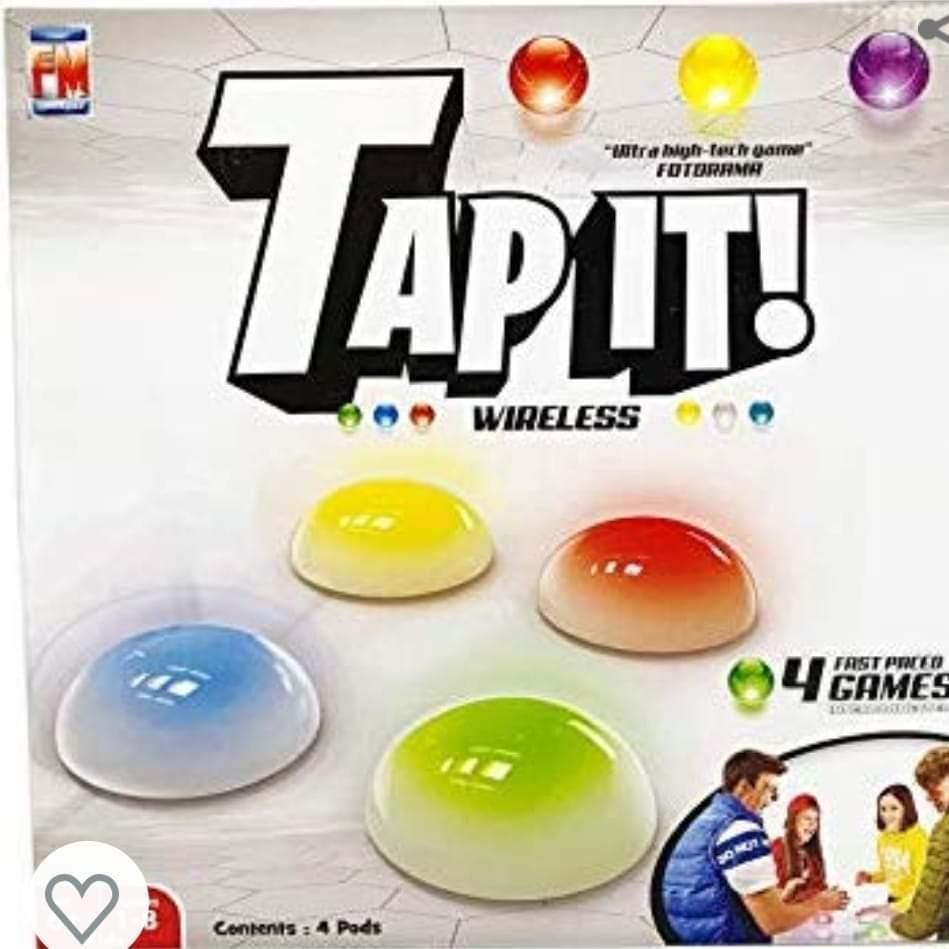 Fotorama Tap It Wireless Reaction Light Game, 4 Games in One Touch Play Set, Builds Hand-Eye Coordination Agility & Memory, Gifts for Kids Ages 6 & Up customer photo 1