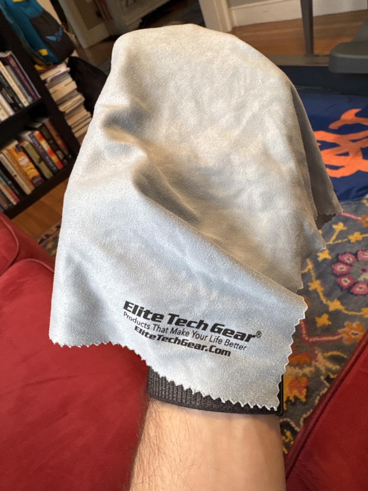 Elite Screens Microfiber Cleaning Cloth - 12