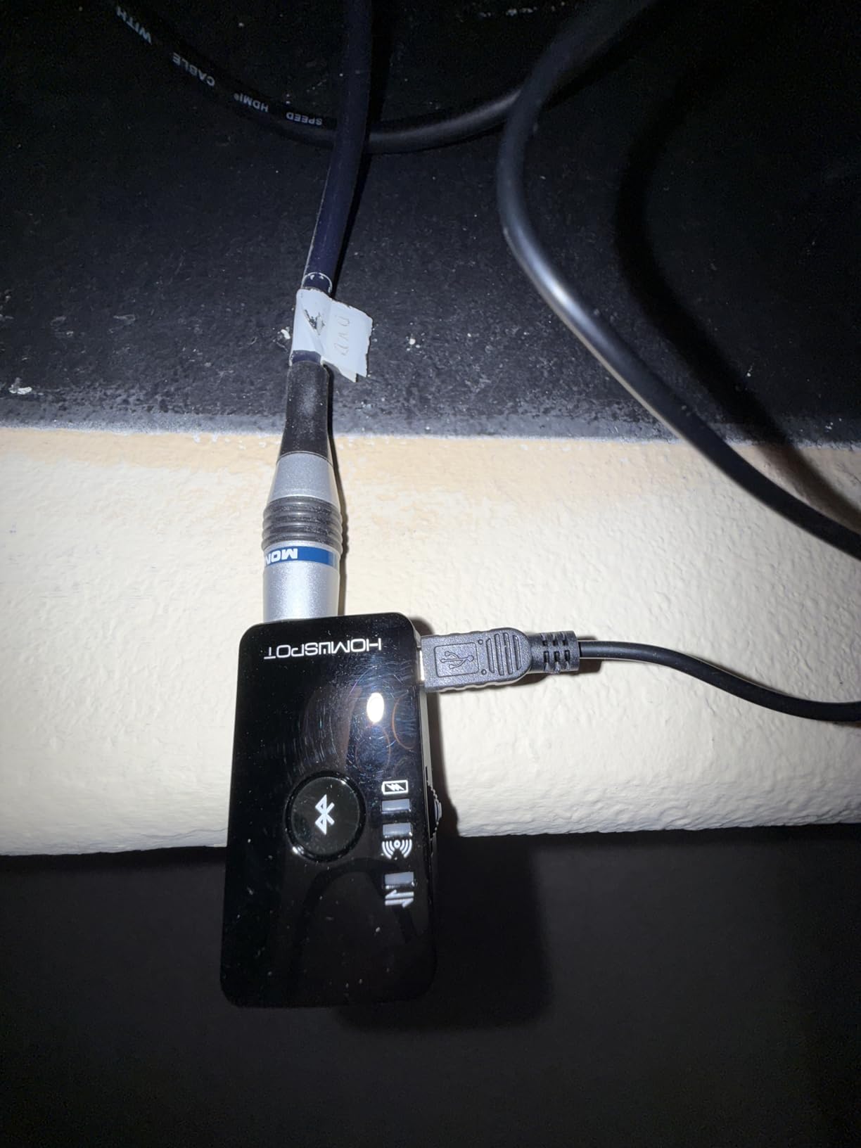 HomeSpot Bluetooth 5.3 Audio Transmitter for TV - aptX Low Latency, Dual Stream, Optical/RCA/3.5mm Audio Adapter customer photo 1