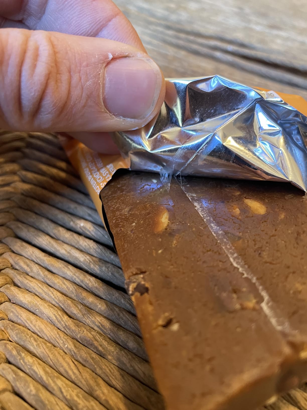 ALOHA Organic Plant Based Protein Bars | Peanut Butter Chocolate Chip | 1.98 Oz (Pack of 12) | Vegan, Low Sugar, Gluten Free, Paleo, Low Carb, Non-GMO customer photo 2