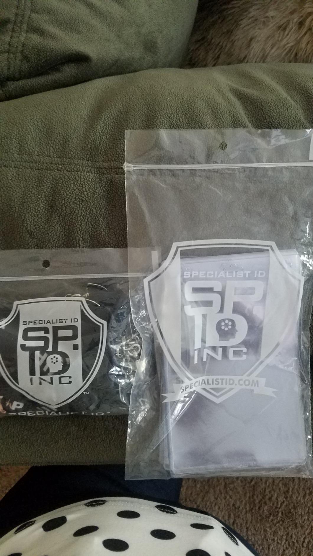 10 Pack - Premium 4X6 Inch Extra Large Badge & Credential Holders with Lanyards - for Special Events and 4 x 6 Tickets by Specialist ID (Black) customer photo 1